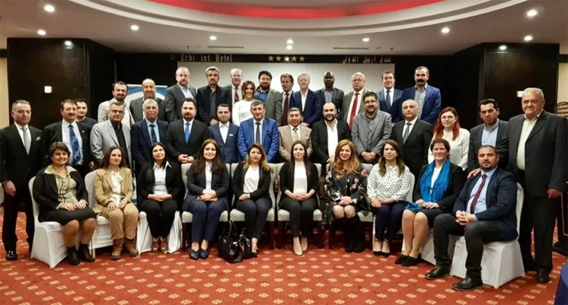 Group photo og speakers and attandees at the workshop Photo: Sara Hamdy/NPA