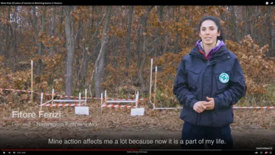 GICHD Kosovo female deminers