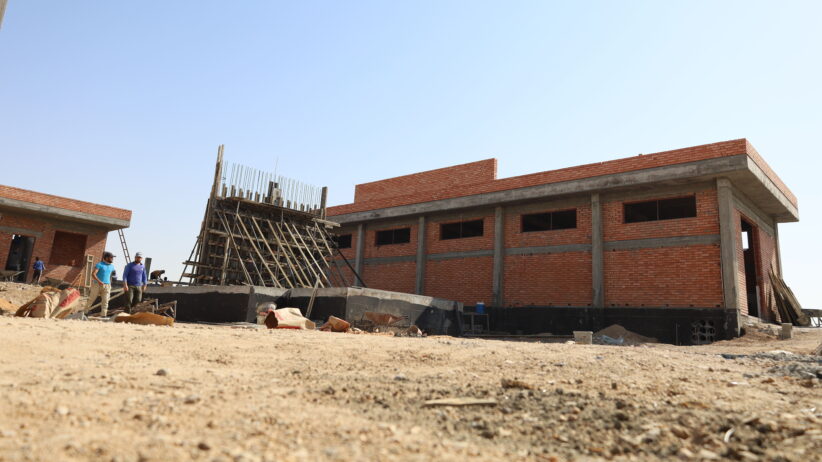 Construction of the Power Station Site